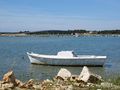 Vom kleinen Hafen in Privlaka aus. 05/2014