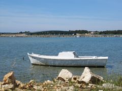 Vom kleinen Hafen in Privlaka aus. 05/2014